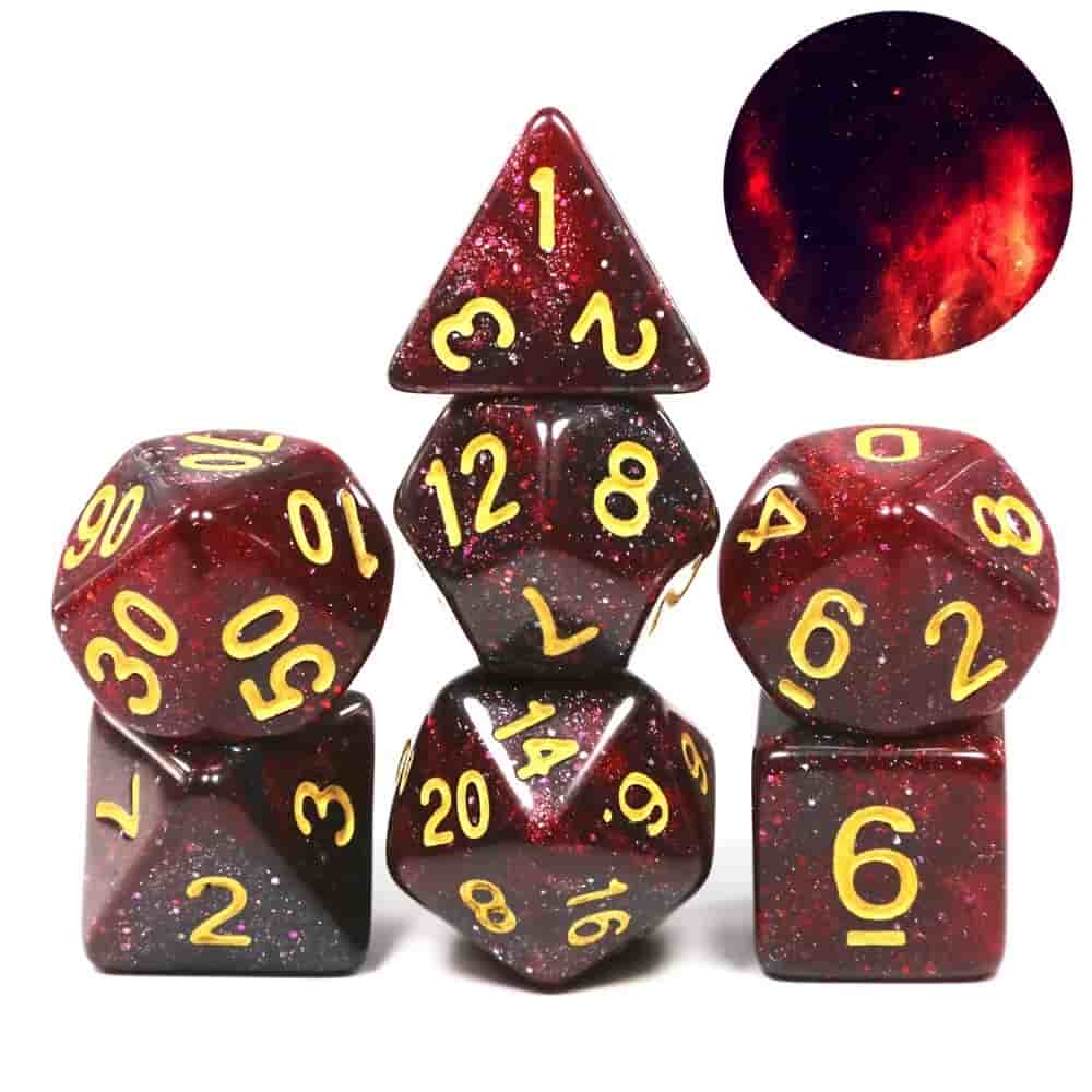 Polydice set Galaxy