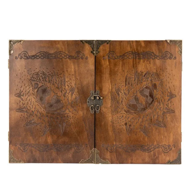 DM Screen DND 5e Dungeon Master Screen Compressed Wood Pattern