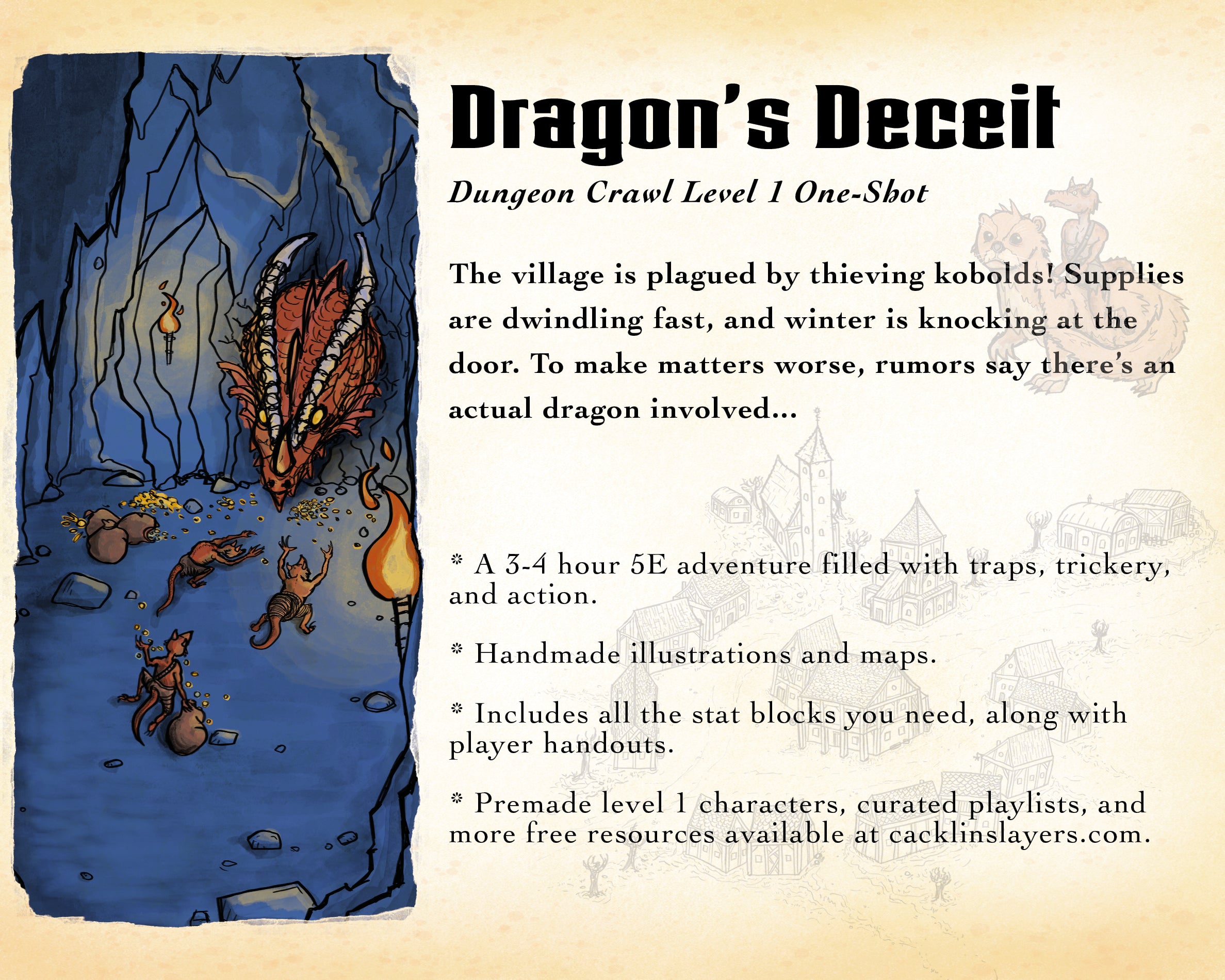 Zine shot #3 Dragon's Deceit Cacklin Slayers