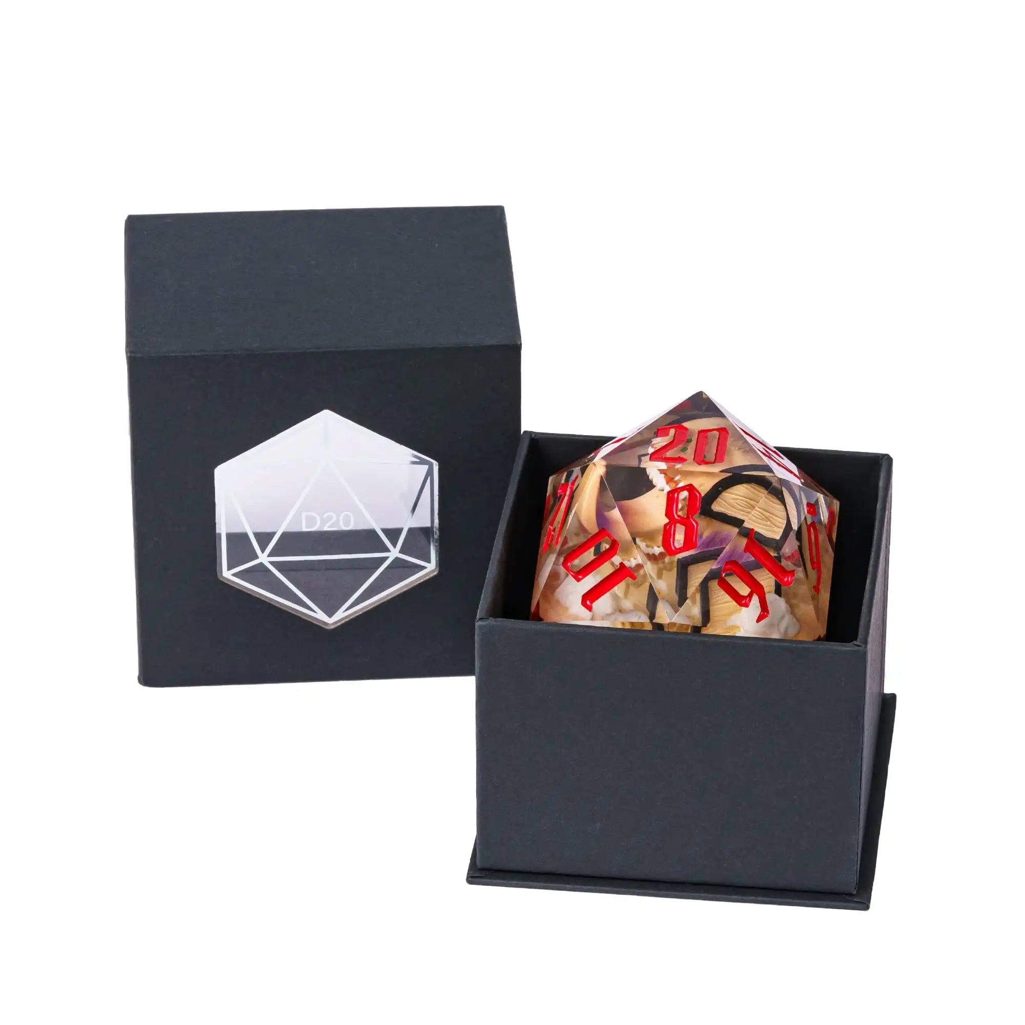 55mm D20 dice MIMIC