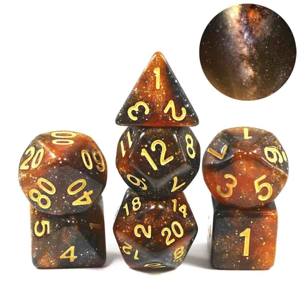 Polydice set Galaxy