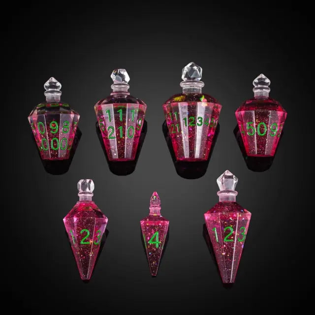 Handmade Magic Potion Bottle Dice